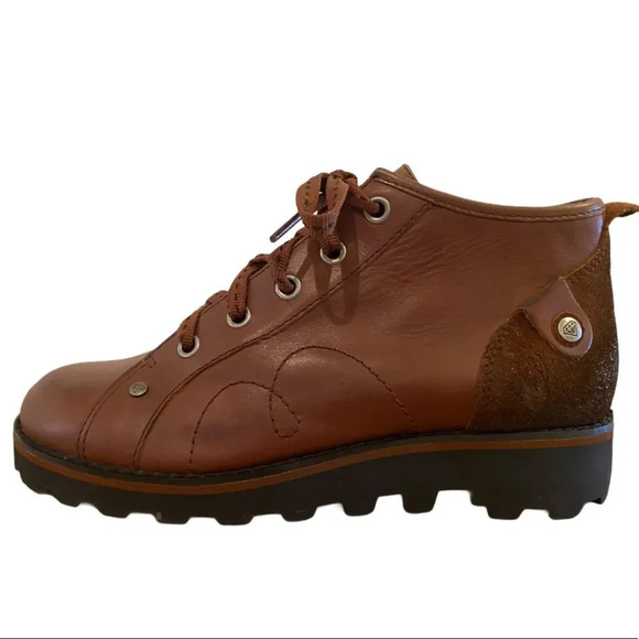 London Underground Joe Blake Ankle Boots Mahogany - Picture 1 of 9